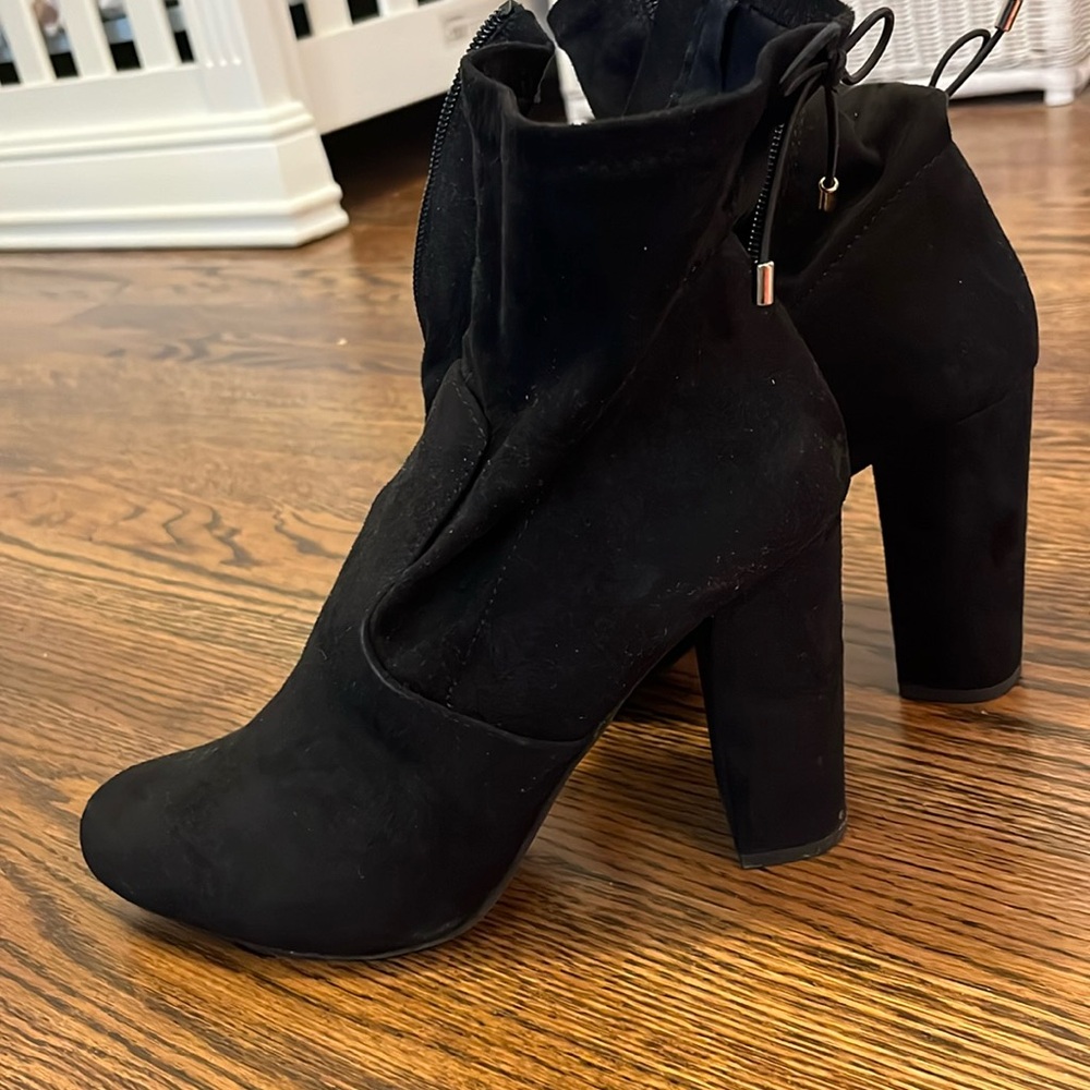 Black boots